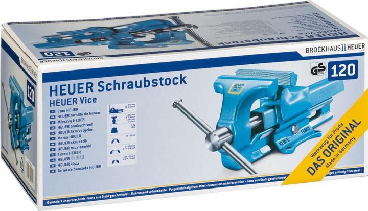 Actual product image Heuer Vise (120 mm)