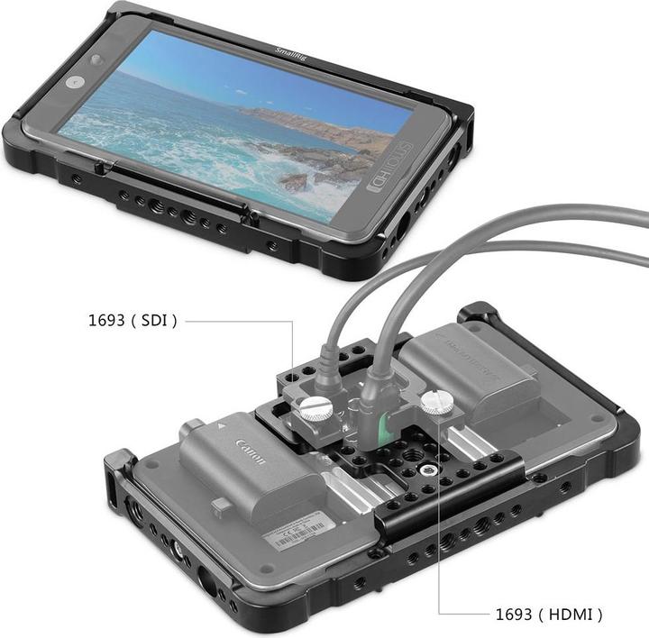 Actual product image SmallRig SmallHD 700 Series Cage and Sunhood (Monitor Accessories)