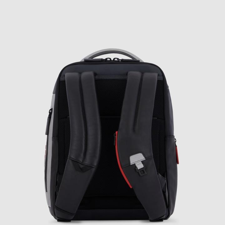 Actual product image Piquadro Mannen Laptop Rugzak / Rugtas / Laptoptas / Werktas - Urban - Multicolor - 14 inch (14 l)