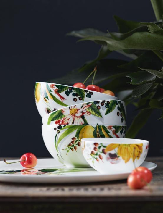 Image du produit Rosenthal Assiette creuse 21 cm - Les Fruits du Jardin (1 x, 21 cm)