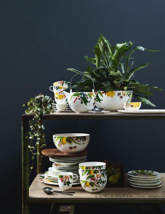 Image du produit Rosenthal Assiette creuse 21 cm - Les Fruits du Jardin (1 x, 21 cm)