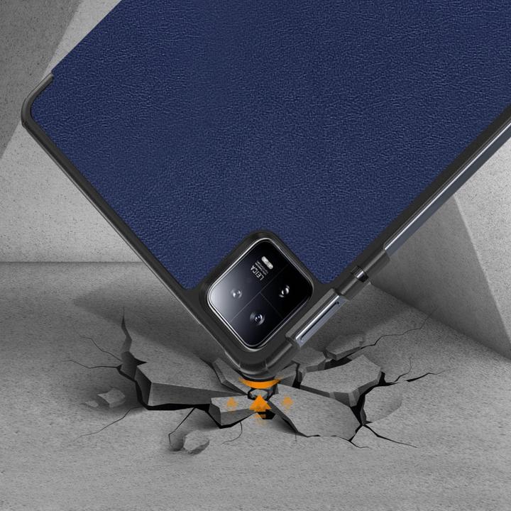 Produktbild Cover-Discount Xiaomi Pad 6 - Tri-fold Smart Case dunkelblau (Xiaomi Pad 6, Xiaomi Pad 6 Pro)