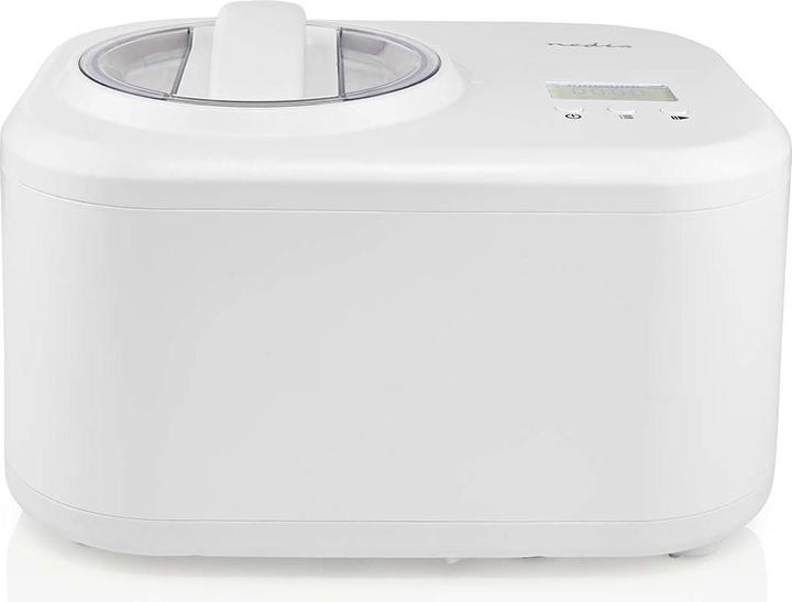 Actual product image Nedis Ice cream maker | 1.0 l | White | Plastic (EU plug)