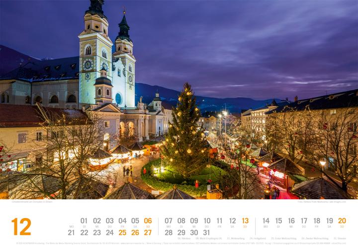 Produktbild Südtirol - von Bozen bis zu den drei Zinnen - ReiseLust Kalender 2026 (45 x 33 cm, Harter Einband, Deutsch)