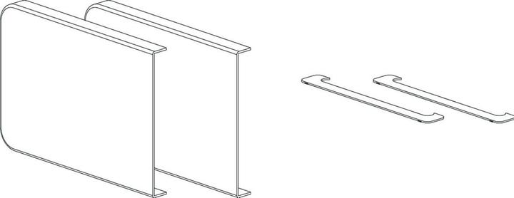 Immagine prodotto Werkstarck Placchette di copertura UNICO, grigio