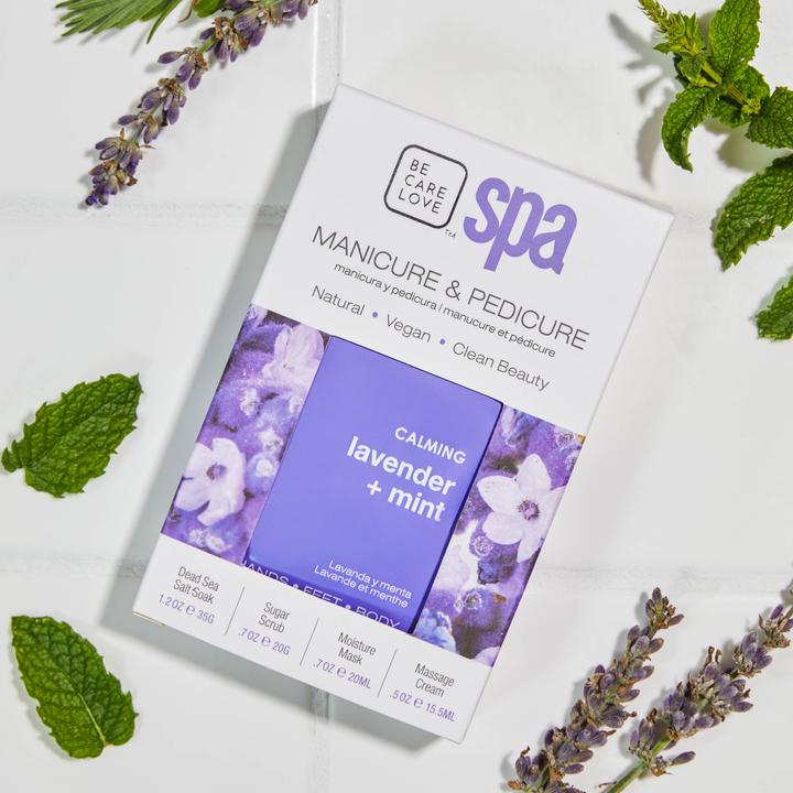 Produktbild Bcl Spa Calming Lavender + Mint 4 Step System (Fussbad, Fussmaske)