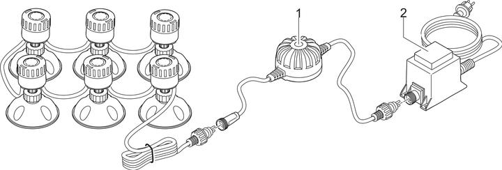 Produktbild Pontec Unterwasserbeleuchtung LED 0.5
