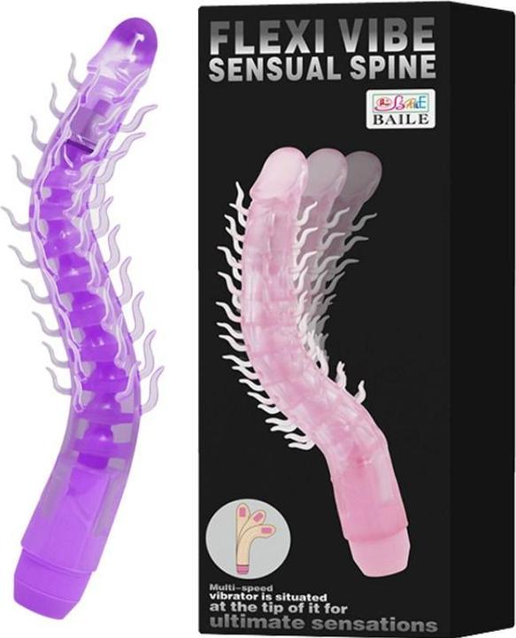 Produktbild Baile Vibrator “Flexi Vibe: Sensual Spine - Bendable Vibrating Dildo”