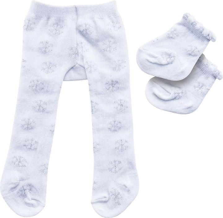 Actual product image Heless tights crystals size 35- 45 cm, ice crystals, with socks, from 3 years old