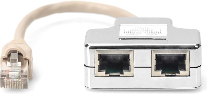 Actual product image Digitus Patch Cable Adapter, CAT 5e, shielded - 1:1 (RJ45, RJ45 (1x))