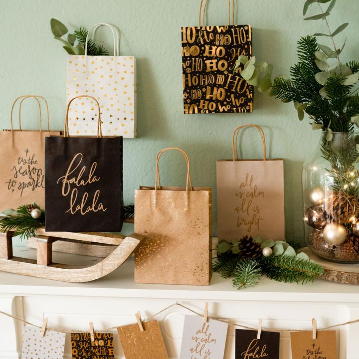 Immagine prodotto Papierdrachen Notte Santa (Borsa da regalo, 6 x)