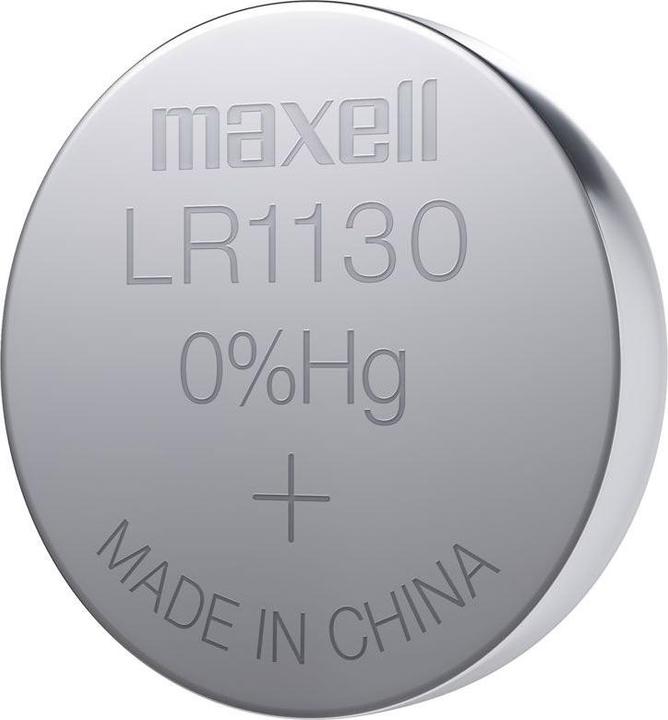 Image du produit Maxell LR1130 Blister (10 pcs, AG10, 50 mAh)