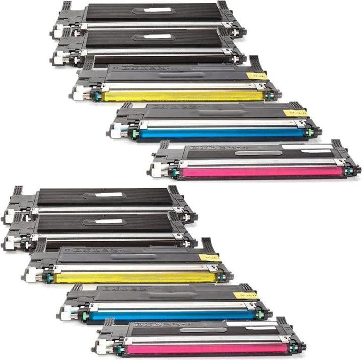 Actual product image Hermex Compatible toner for Samsung CLX-3185FN (M, FC, C, Y)