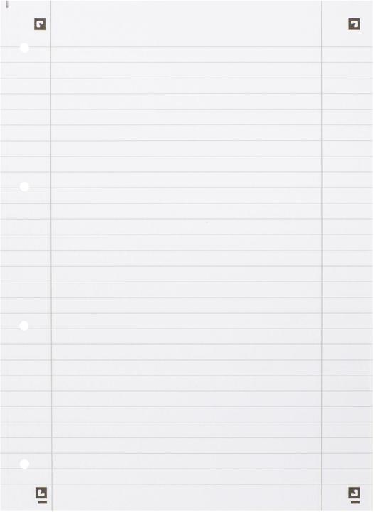 Nutritional values and ingredients Oxford Collegeblock (A4+, Lined, Soft cover)