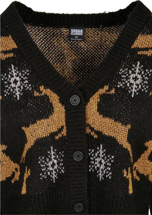Image du produit Urban Classics Cardigan de Noël court et surdimensionné pour femmes (M)