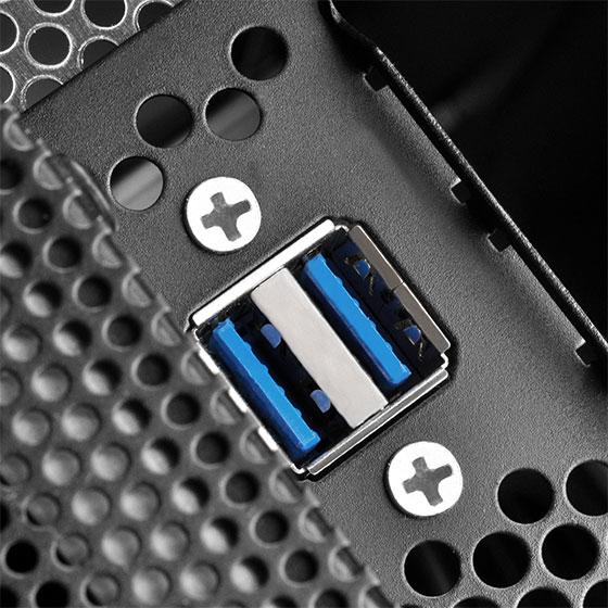 Produktbild Silverstone SST-CS01B-HS - Case Storage Mini-ITX Computer Gehäuse, 6x 2.5" Hot-Swap HDD Einschübe, s (Mini-ITX)