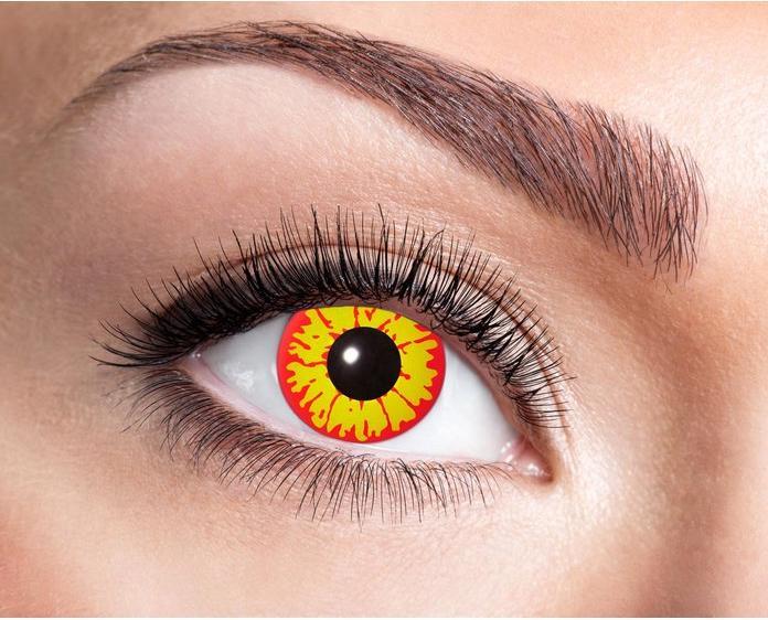Immagine prodotto Zoelibat Lenti a contatto Ork giallo- (Giallo Rosso)