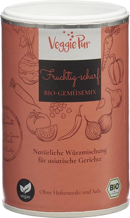 Produktbild Veggiepur Bio Gemüse-Kräuter Fruchtig-Scharf (130 g)