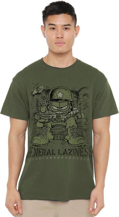 Immagine prodotto Garfield General Laziness Maglietta Uomo (XXL)