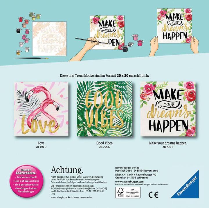 Produktbild Ravensburger Make your dreams happen