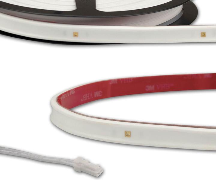 Produktbild Isoled LED UV-C MiniAMP Flexband Streifen 270nm, 12V DC, 12W, IP54, 116cm, weiss, eins. Kabel + maleA (116 cm)