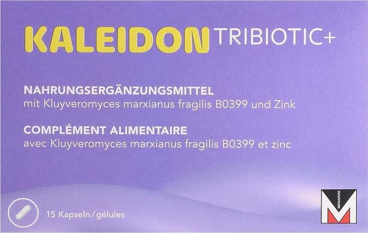 Image du produit Menarini Kaleidon Tribiotic+ Kaps 15 Stk (15 pièce(s), Capsules)
