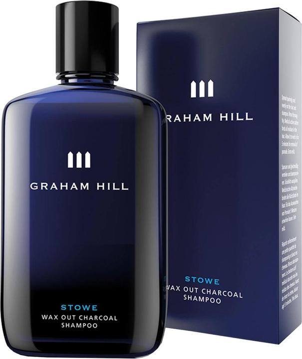 Actual product image Graham Hill Cleansing & Vitalising - Stowe Wax Out Charcoal Shampoo (100 ml, Liquid shampoo)