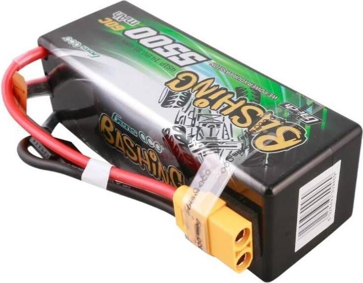 Immagine prodotto Gens Ace G-Tech 5500mAh 4S1P 14.8V 60C HardCase RC auto Batteria Lipo (14.80 V, 5500 mAh)