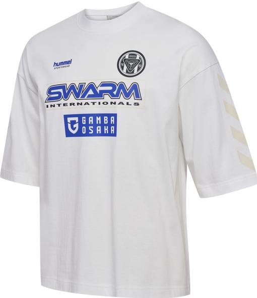 Actual product image hummel hmlOVERSIZED T-SHIRT GAMBA (XS)