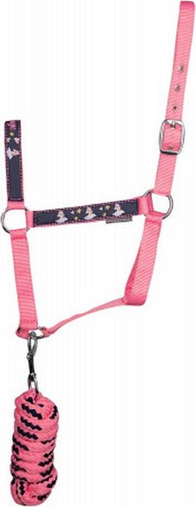 Immagine prodotto Hy Set di cavezza e guinzaglio per cavalli Unicorn Magic