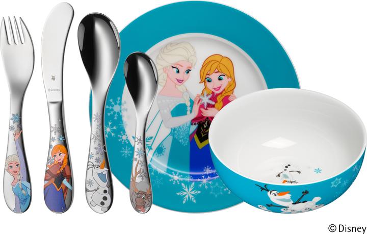 Produktbild WMF Kindergeschirr Kinderbesteck 6tlg Disney Frozen Edelstahl poliert spülmaschinengeeignet