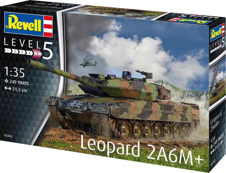 Actual product image Revell Leopard 2 A6M+