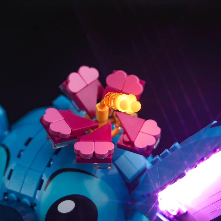 Image du produit BrickBling Set de lumière LED pour LEGO Stitch (43249) incl. télécommande