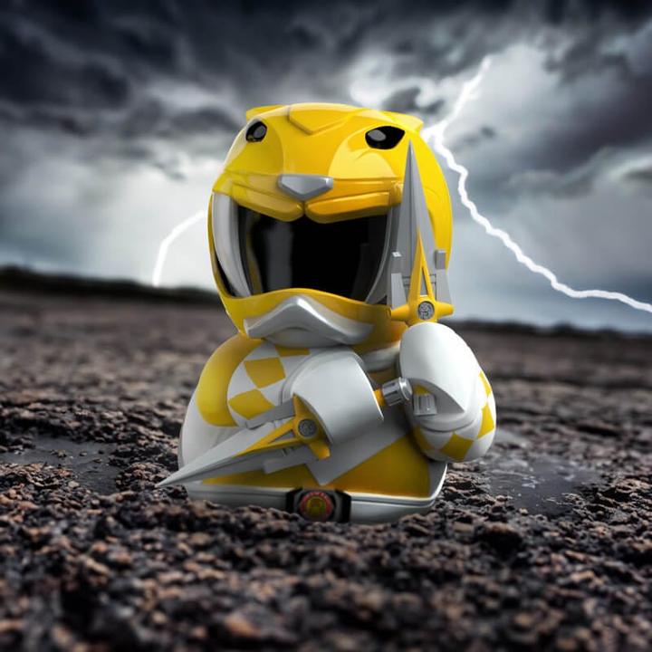 Produktbild Numskull Canard de bain - Mighty Morphin Power Rangers - Ranger Jaune (Première Édition)