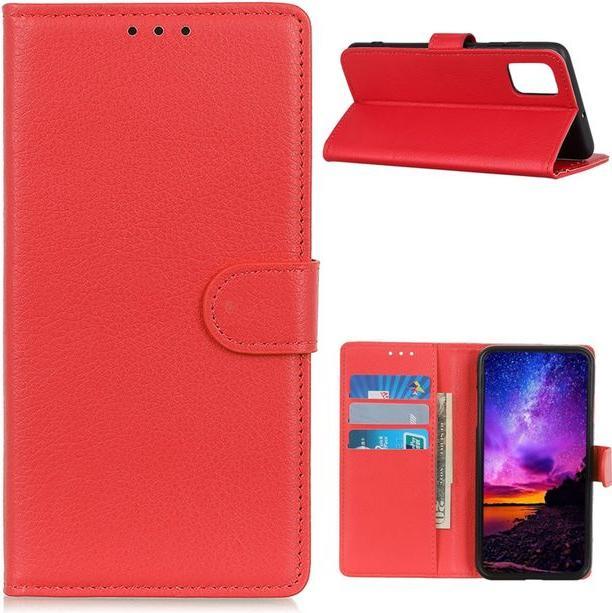 Actual product image MU Classic Litchi Leather Bookcover Series (OnePlus 8T)