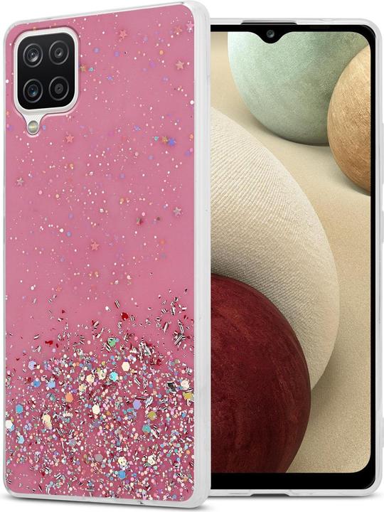Rose avec paillettes