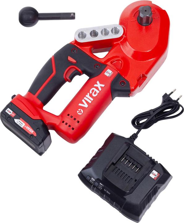 Virax MINISTEM BIEGEMASCHINE 18V 12-14-16-18MM KOMPAKTES und LEICHTES 18V Biegegerät 4,9 kg / 1x 2,0