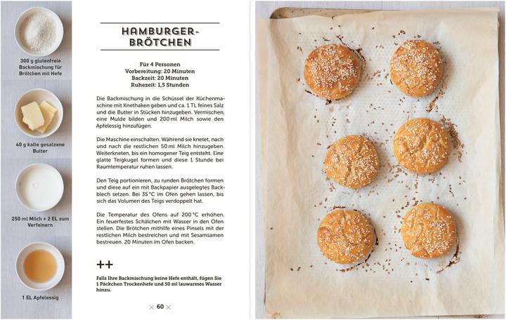 Image du produit Glutenfreie Rezepte mit nur 4 Zutaten (Allemand, Alexandra Beauvais, 2024)