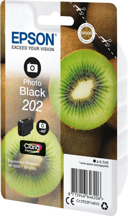 Produktbild Epson Tintenpatronen 202 (PBK)
