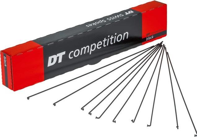 Produktbild DT Swiss Competition Race Speichen 2.0/1.6/2.0 schwarz 290mm 100 Stk.