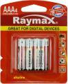Raymax Batterie AAA Mini Penlite LR03 4 Stück Alka (4 Stk., AAA)