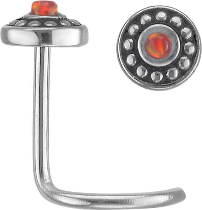 Image du produit Bijouteria Piercing nez (Acier inoxydable, Opale Synthétique)