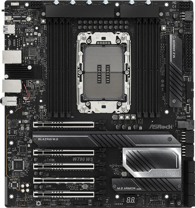 Productafbeelding AsRock W790 WS R2.0 (LGA4677, Intel W790, E-ATX)