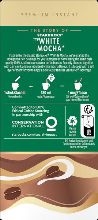 Image du produit Starbucks Mocha blanc (120 g)