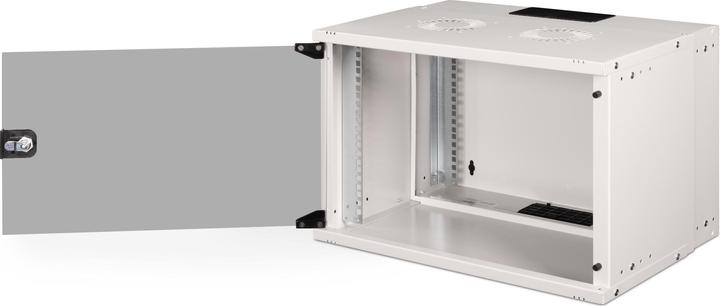 Produktbild Digitus 19" 7HE Wandgehäuse, SOHO PRO 370 x 540 x 400 mm, grau (10.86 HE, 19 Zoll Rack)