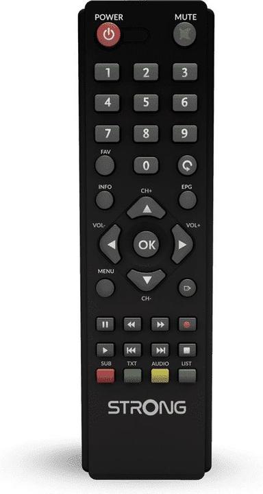 Image du produit Strong Décodeur DVB-T/T2 SRT 8215/ s displejem/ Full HD/ H.265/HEVC/ PVR/ EPG/ USB/ HDMI/ LAN/ S (DVB-T2)