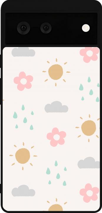 Produktbild PhoneLook Hülle Silikon schwarz Spring 23 weather (Google Pixel 6)