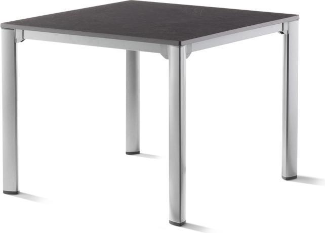 Produktbild Sieger Gartentisch Aluminium/Vivodur 95x95 - 165x95 cm (95 cm)