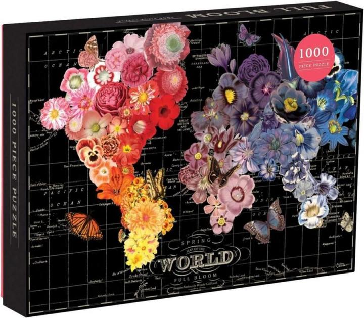 Actual product image Abrams & Chronicle 51202 - Wendy Gold Full Bloom - Puzzle, 1000 pieces (EN edition) (1000 pieces)