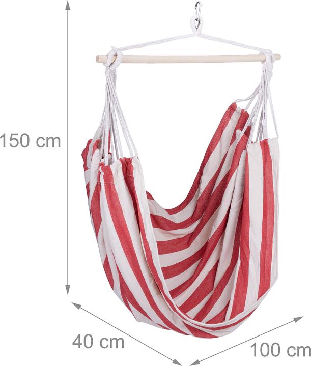 Actual product image Relaxdays Hanging chair (150 kg)